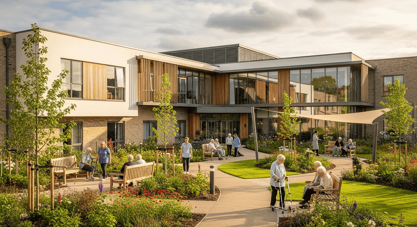 Nursing home facility exterior