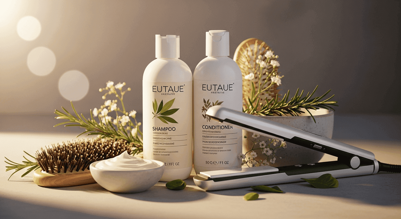 Hair care products and styling tools