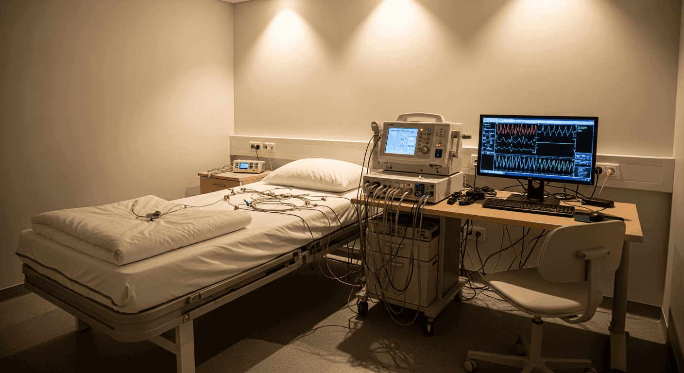 Sleep study laboratory